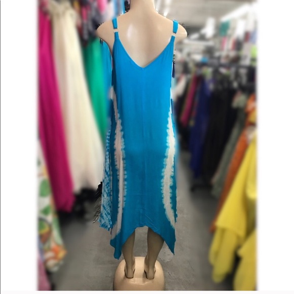 🌿NEW🌿 V-Back Coverup Maxi Dress - White - Picture 3 of 3